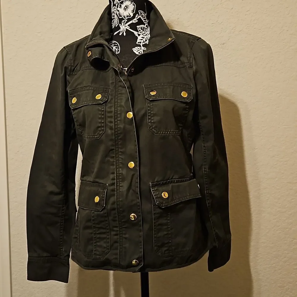 J.CREW Fit & Relaxed Boyfriend Field Jacket Size Small EUC